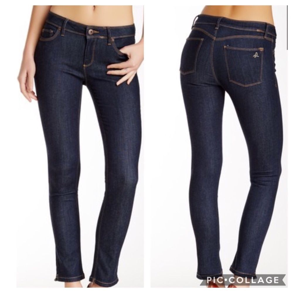 DL1961 Angel Mid Rise Skinny Ankle Jeans Sz 27